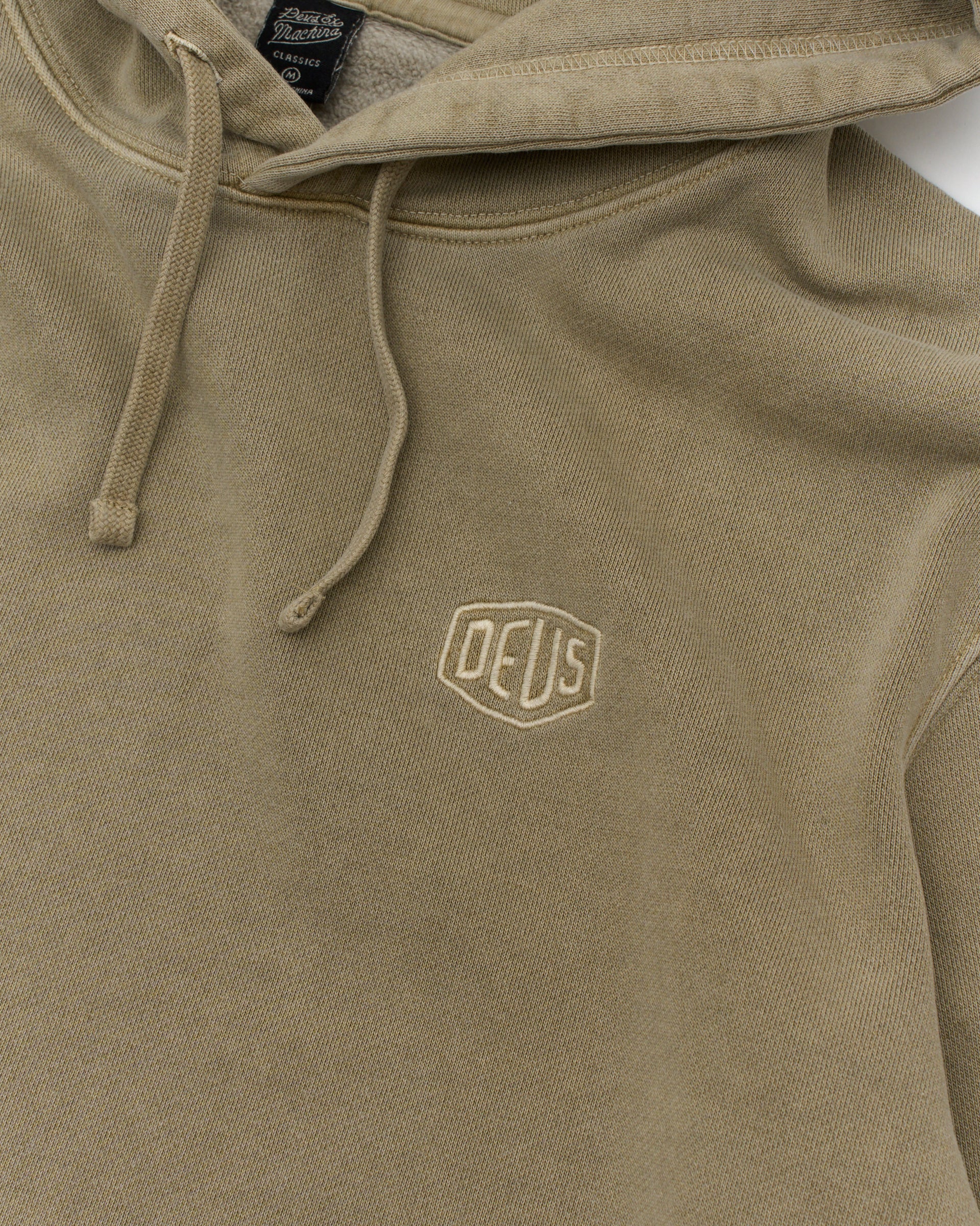 Shield Garment Dyed Hoodie - Safari - Image 7