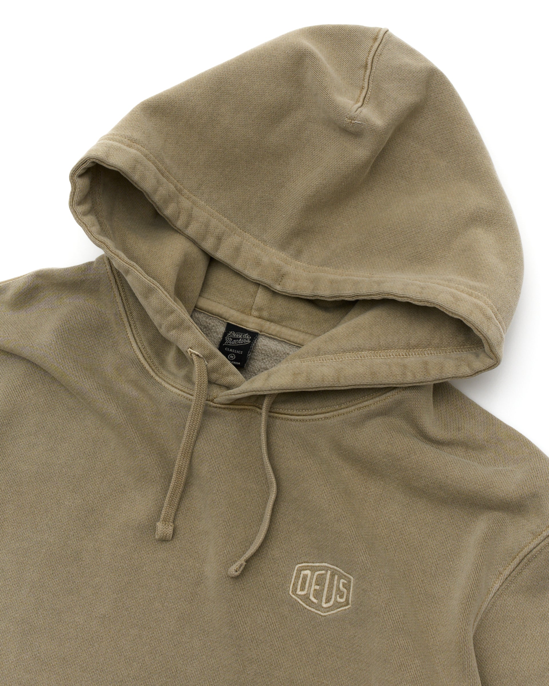 Shield Garment Dyed Hoodie - Safari - Image 8