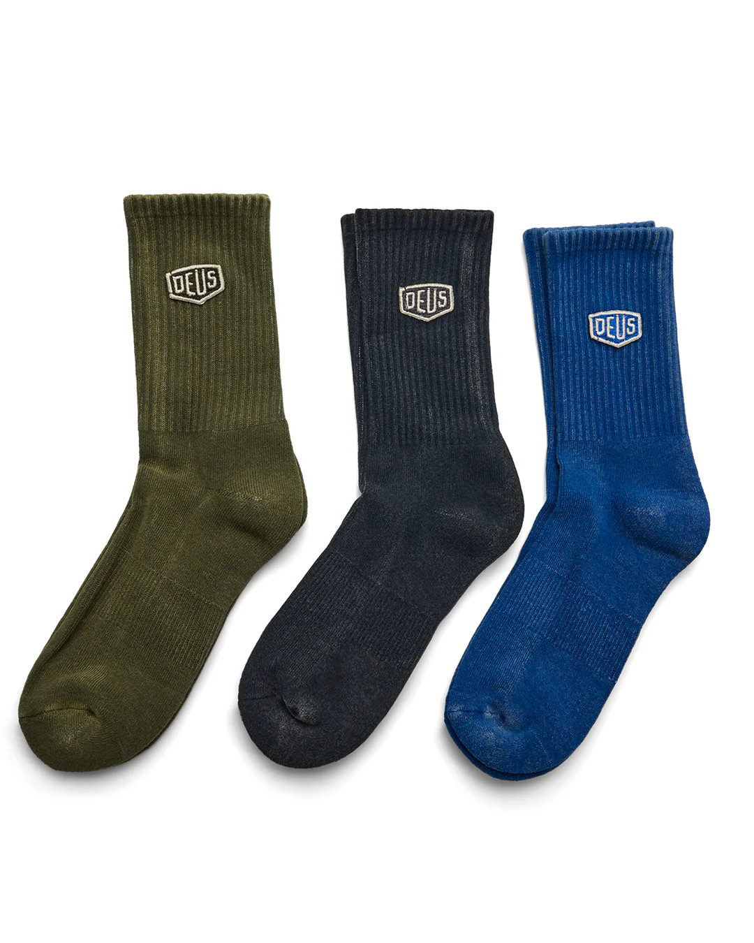 Shield Garment Dyed Sock (3 Pack) - 3 Pack Multi