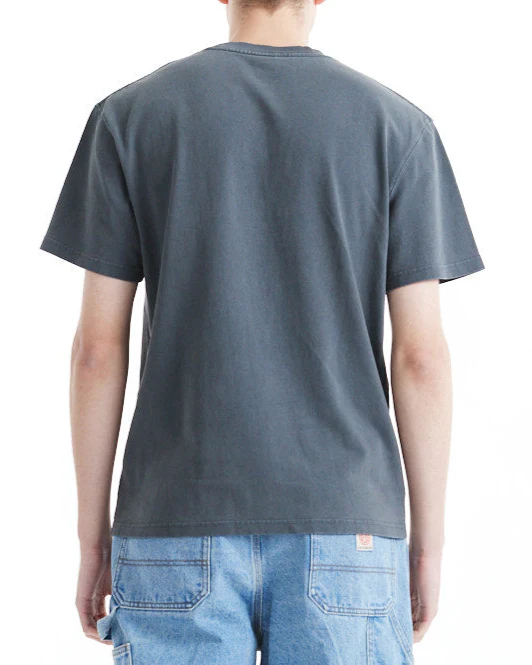 Shield Garment Dyed Tee - Anthracite - Image 2