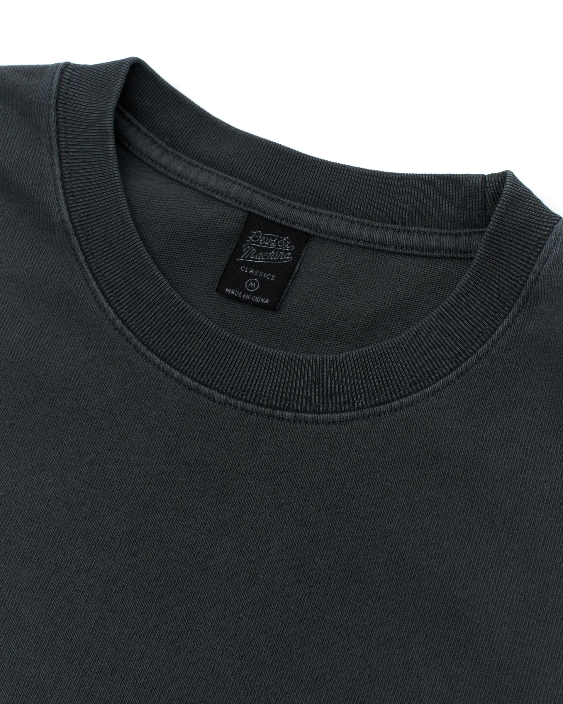 Shield Garment Dyed Tee - Anthracite - Image 7