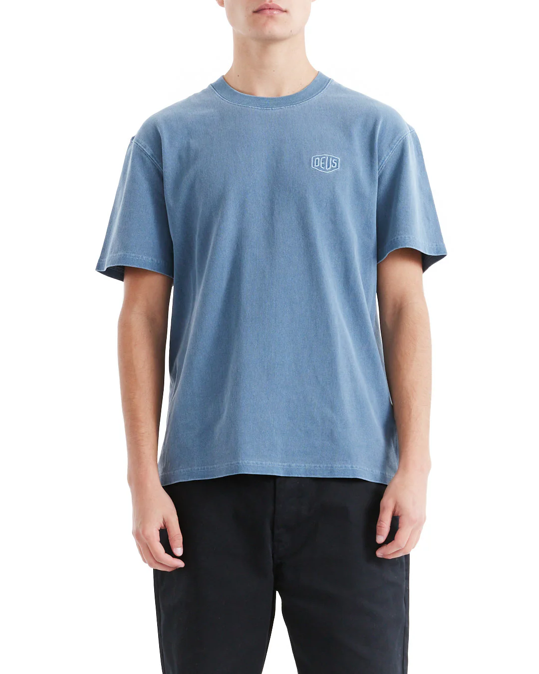 Shield Garment Dyed Tee - Legion Blue