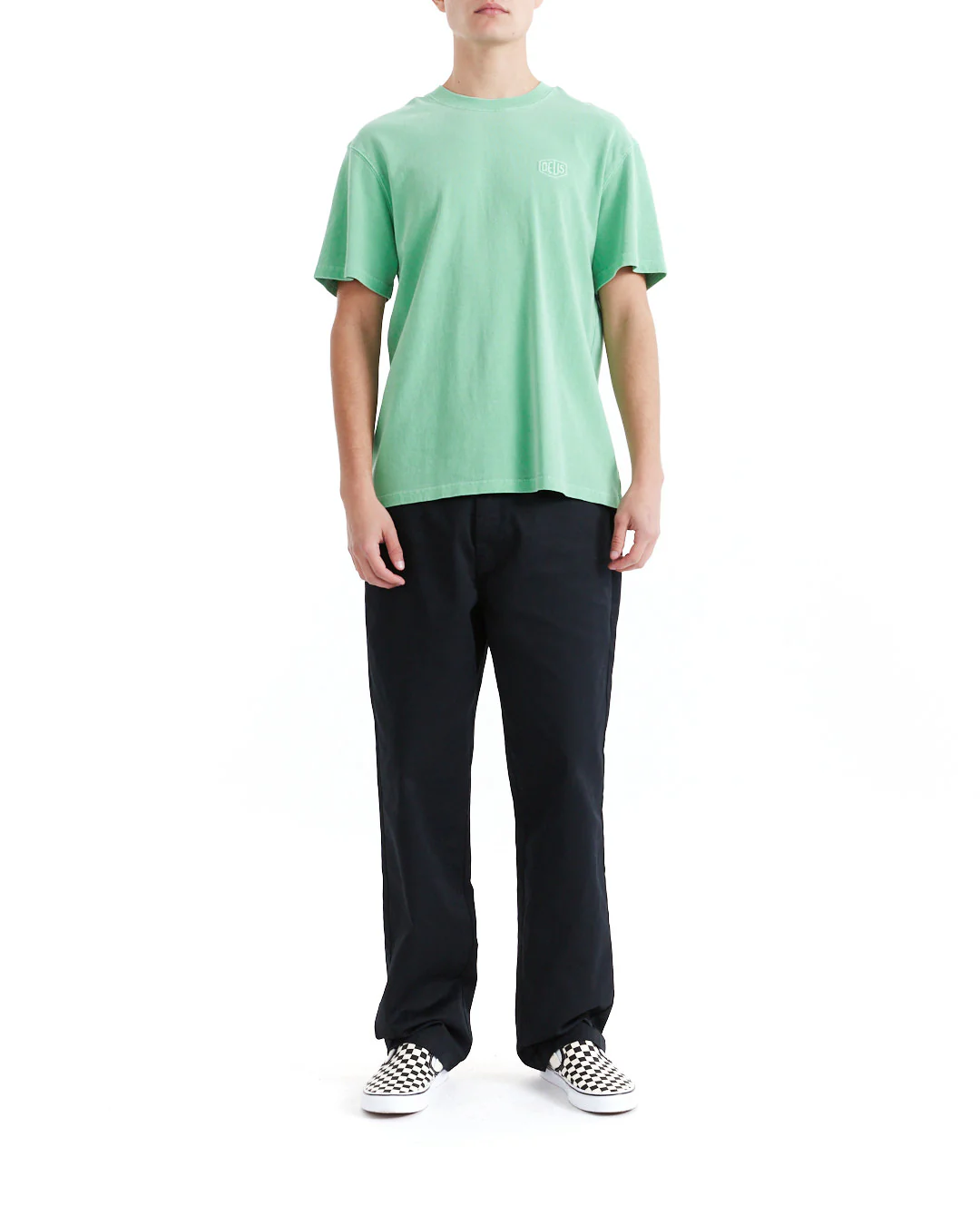Shield Garment Dyed Tee - Shale Green - Image 3