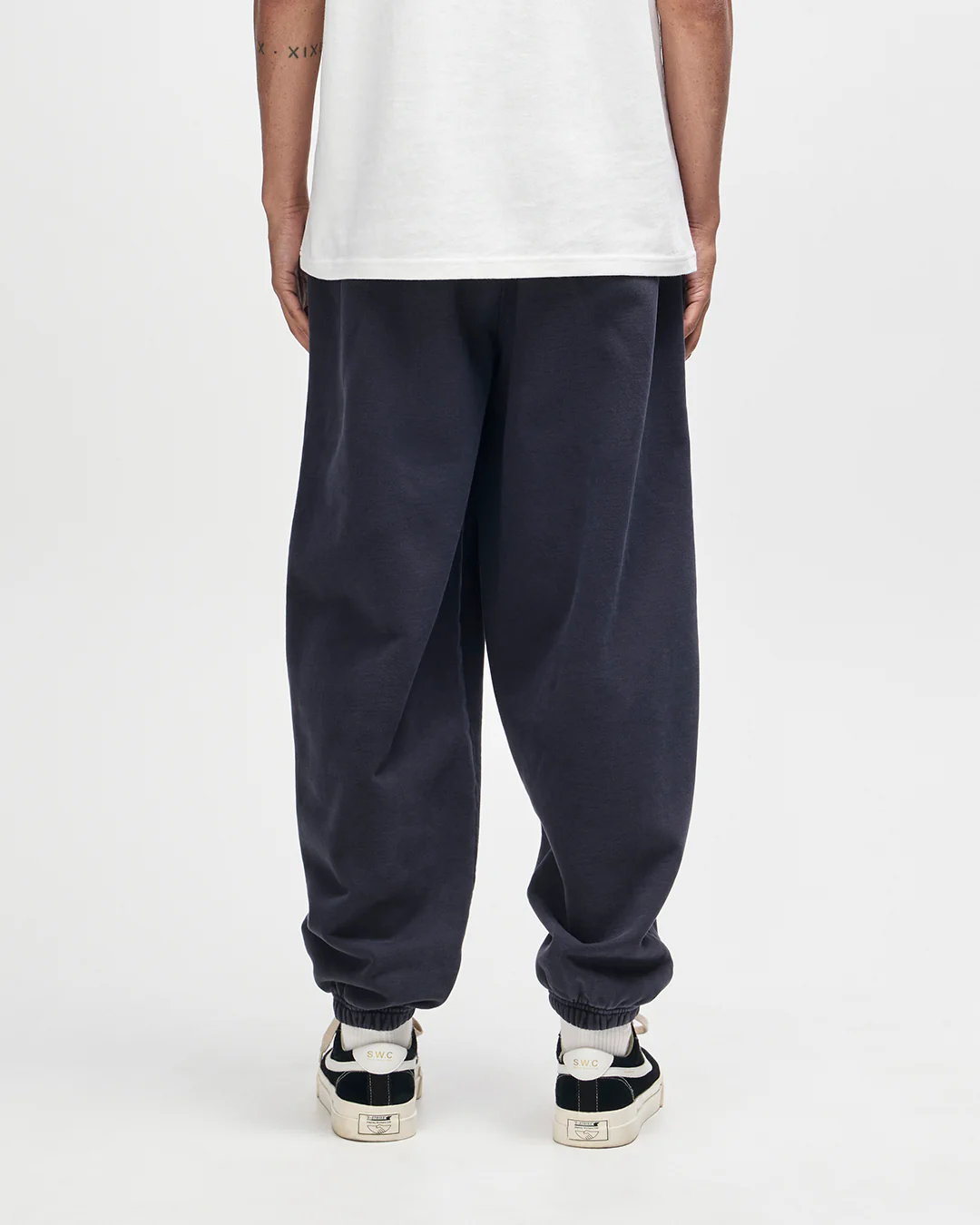 Shield Garment Dyed Track Pant - Black - Image 2