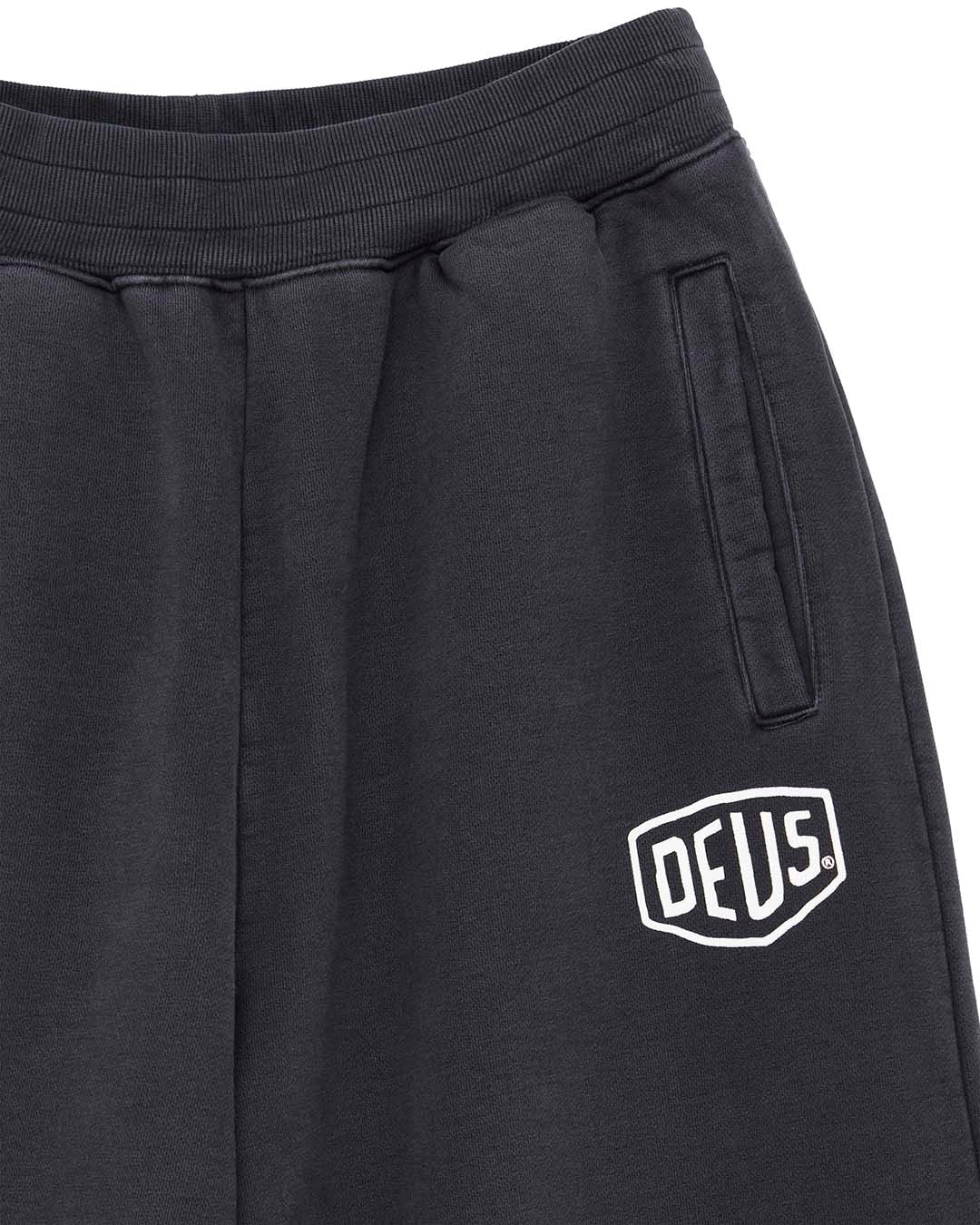 Shield Garment Dyed Track Pant - Black - Image 7