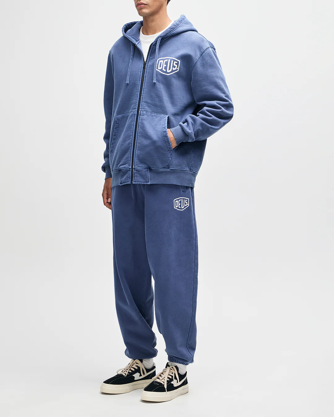Shield Garment Dyed Track Pant - Mechanic Blue - Image 5