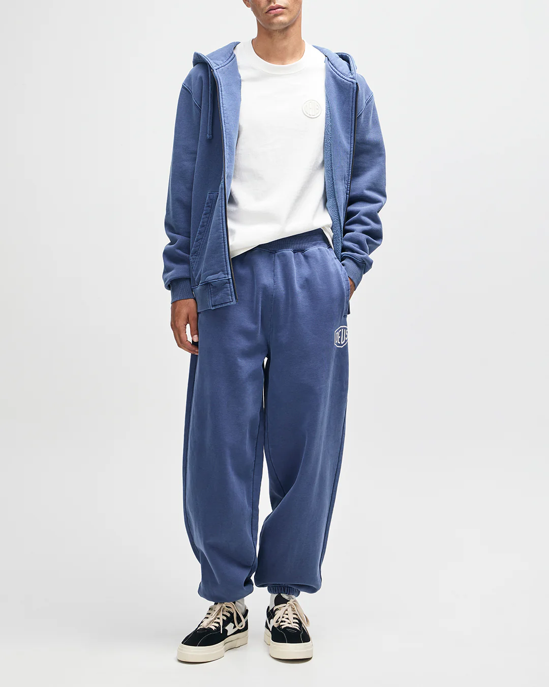 Shield Garment Dyed Track Pant - Mechanic Blue - Image 9