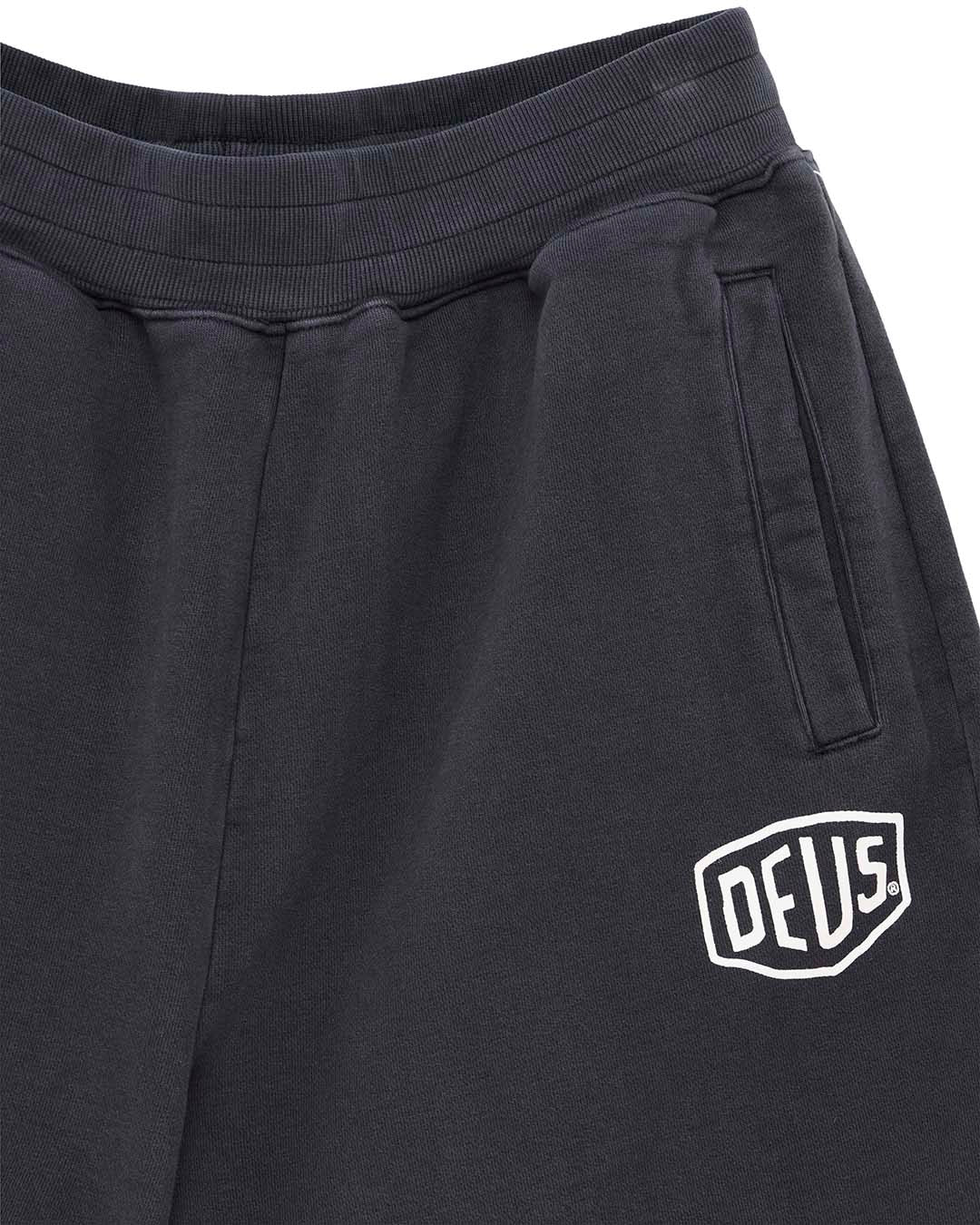 Shield Garment Dyed Track Short - Black - Image 9