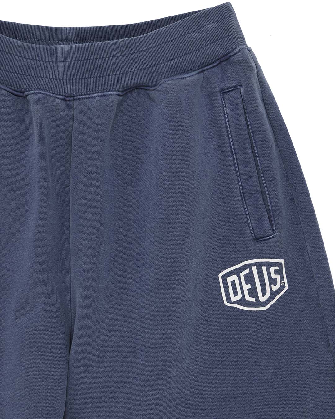 Shield Garment Dyed Track Short - Mechanic Blue - Image 3
