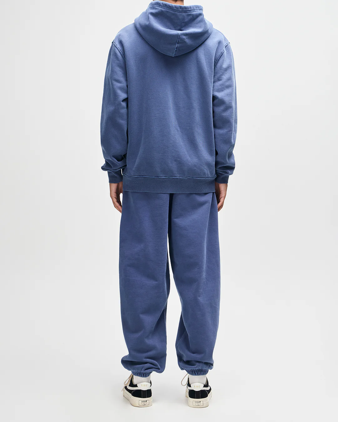Shield Garment Dyed Zip Hoodie - Mechanic Blue - Image 10