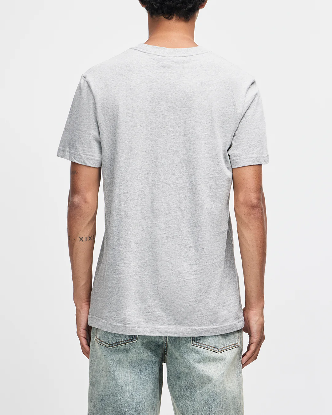 Shield Standard Tee - Grey Marle - Image 2
