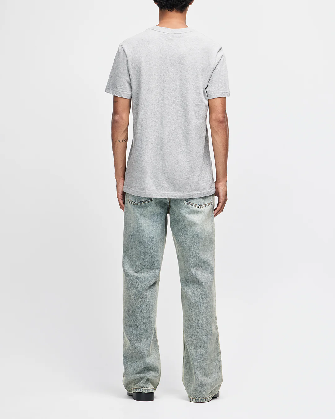 Shield Standard Tee - Grey Marle - Image 6