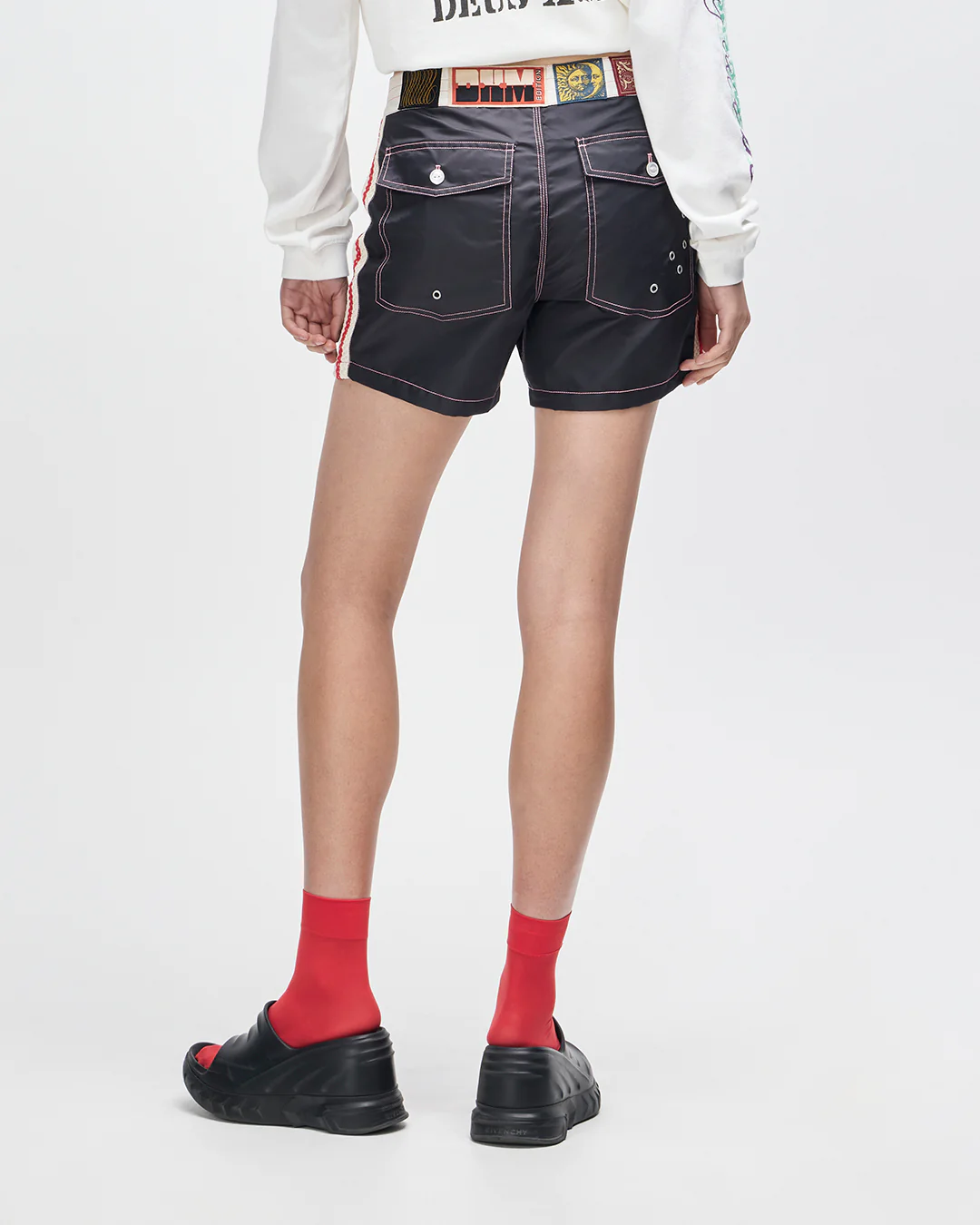 Short Short Boardshort - Anthracite - Image 6