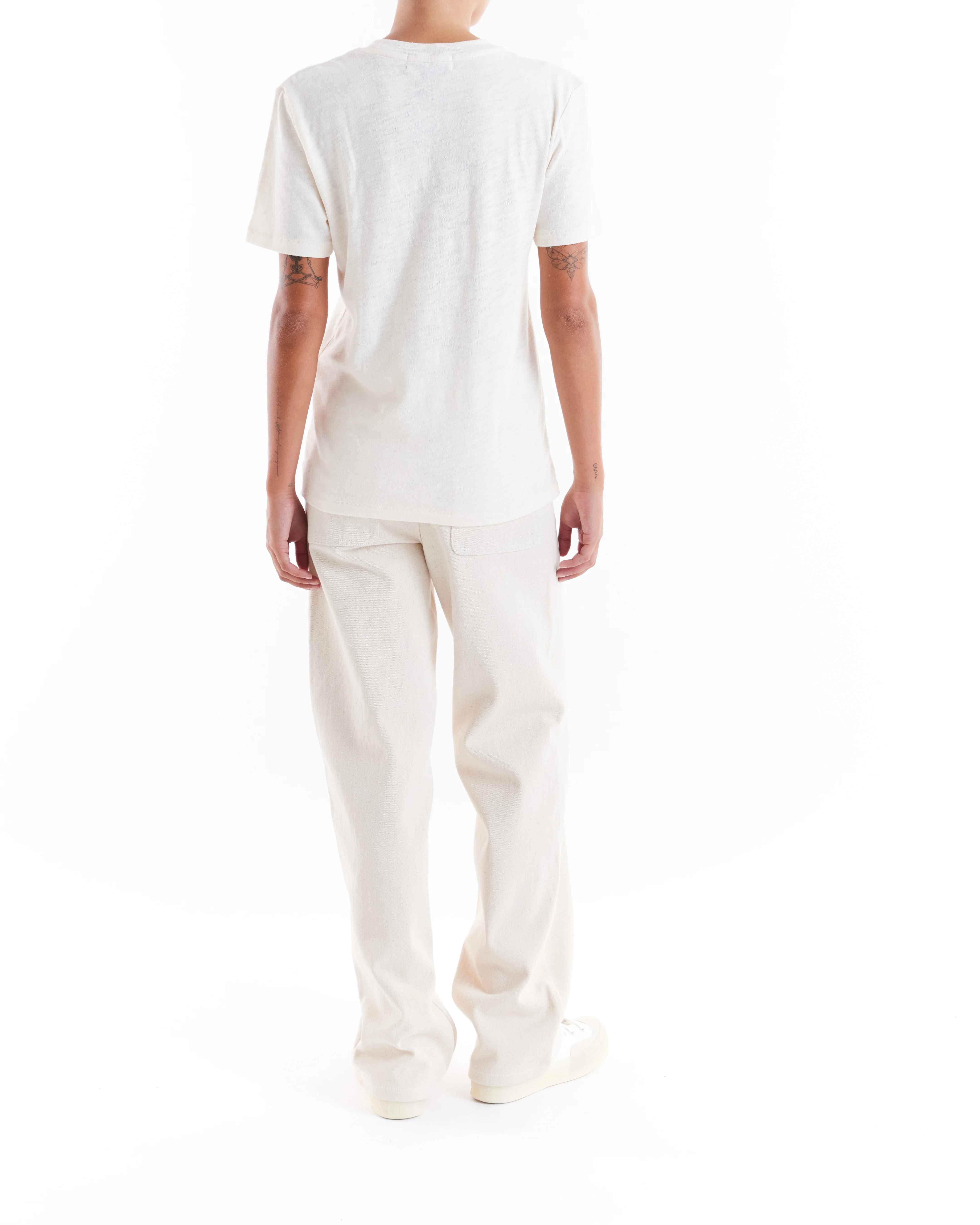 Shots Fired Tee - Dirty White - Image 2