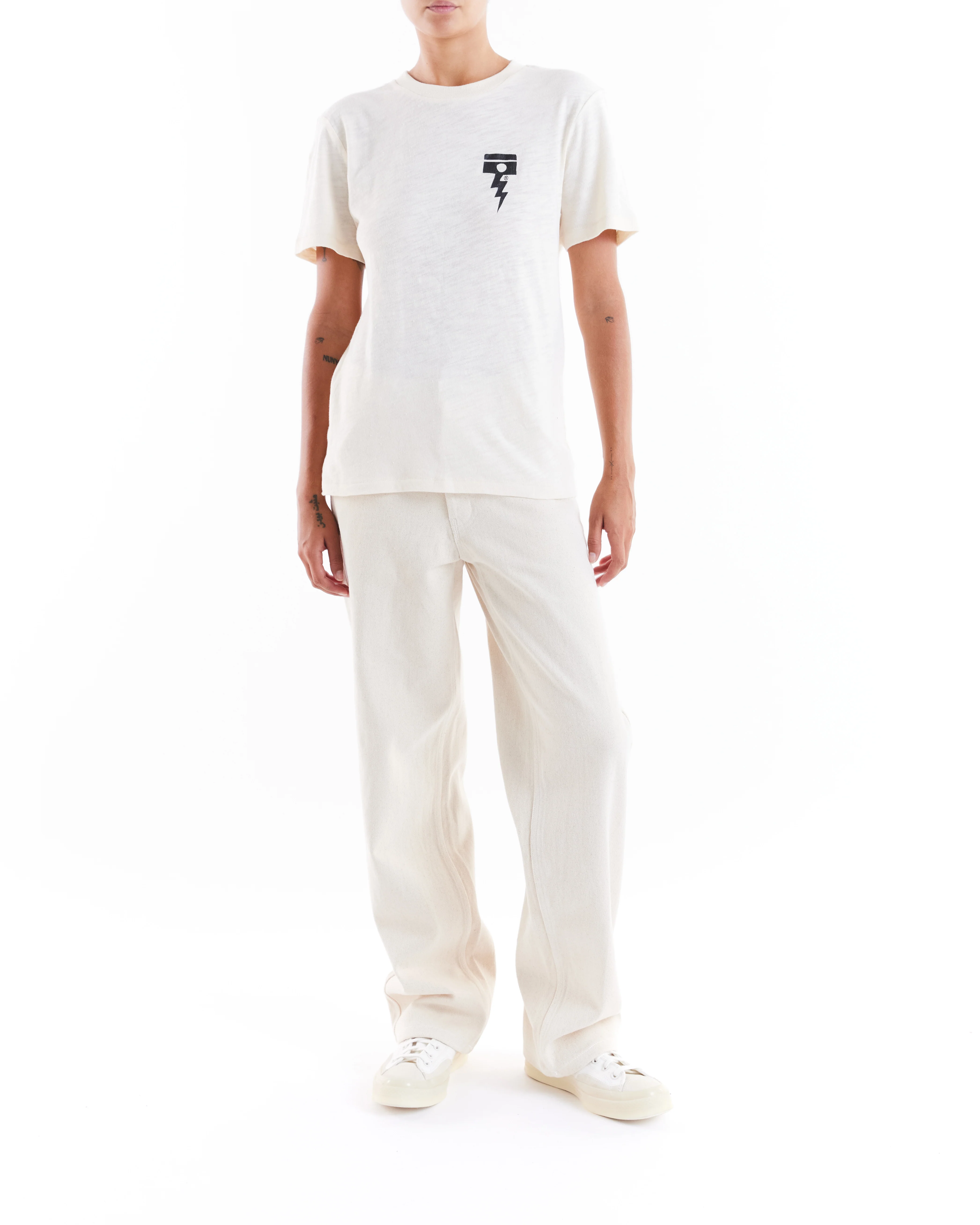 Shots Fired Tee - Dirty White - Image 3