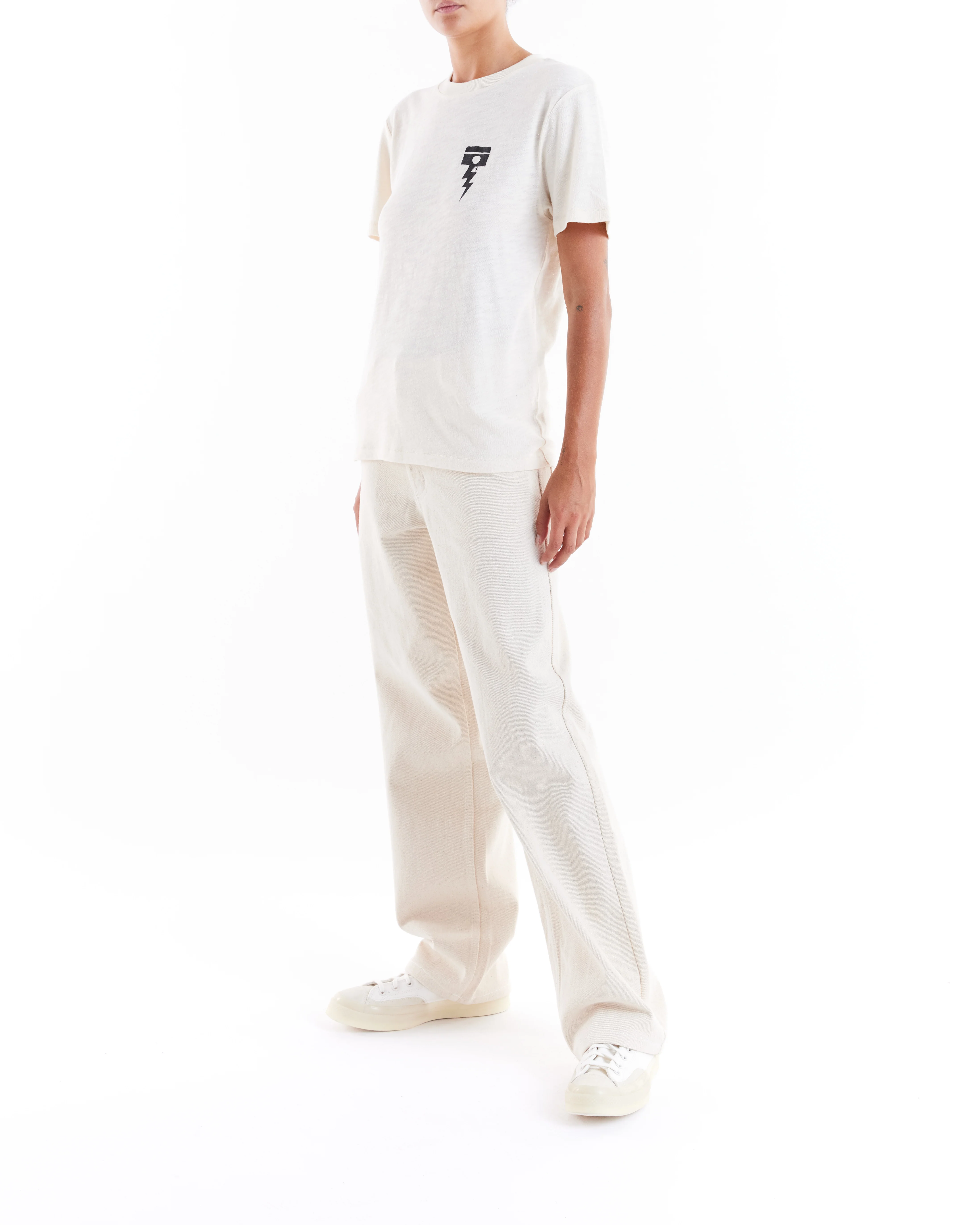 Shots Fired Tee - Dirty White - Image 4
