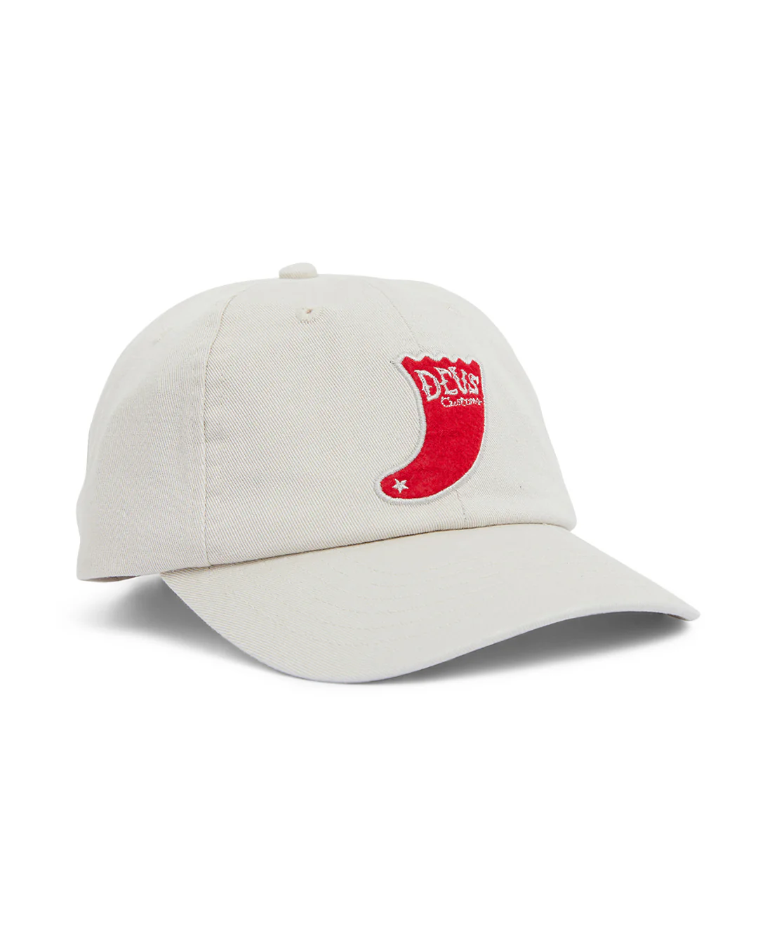 Single Fin Dad Cap - White