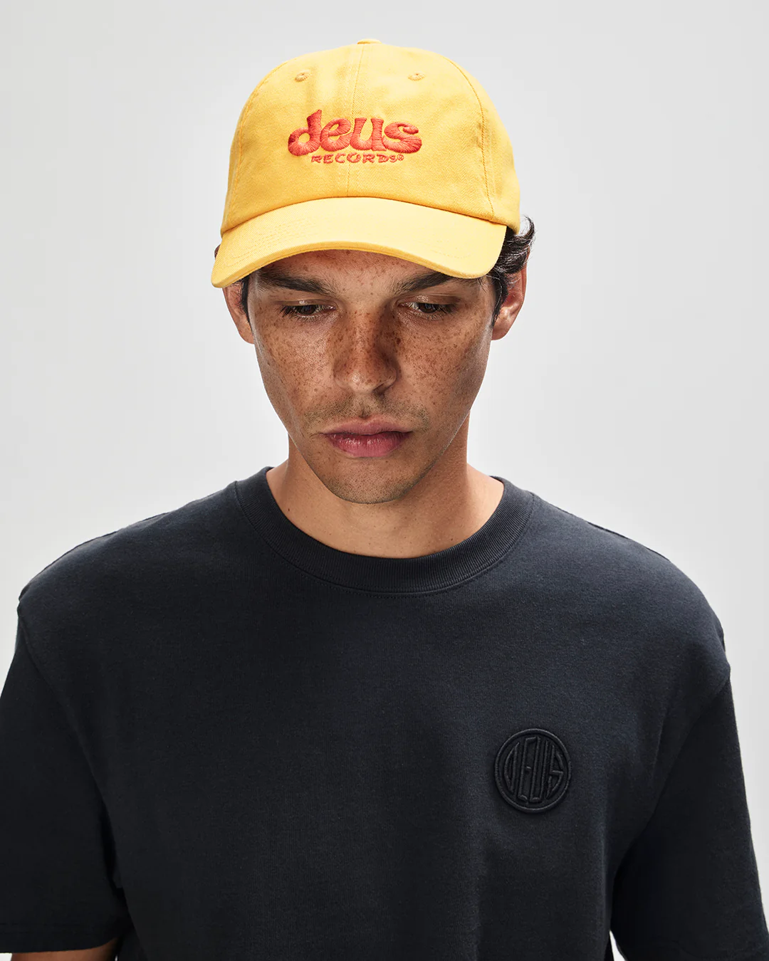 Smile Dad Cap - Citrus Yellow