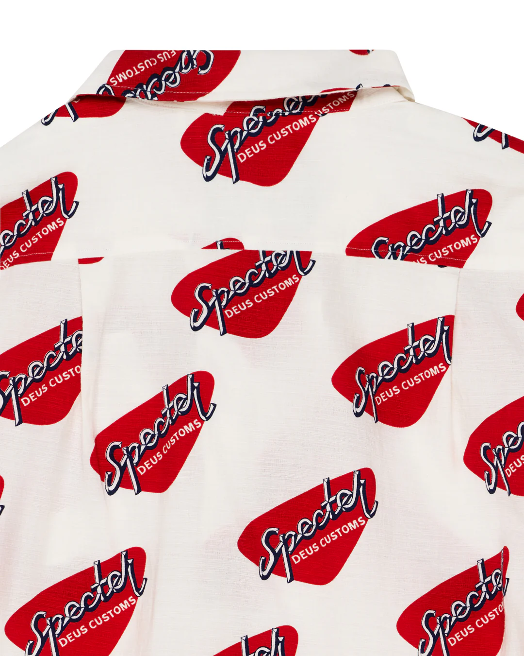 Specter Stamp Ss Shirt - Vintage White - Image 7