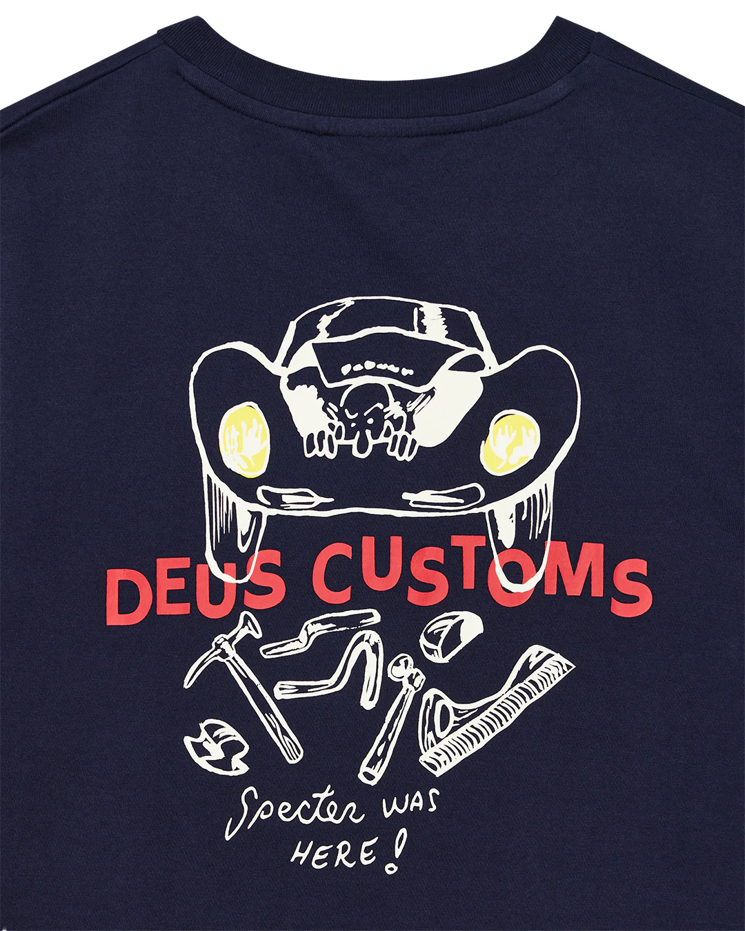 Specter Workshop Tee - Azure Navy - Image 8