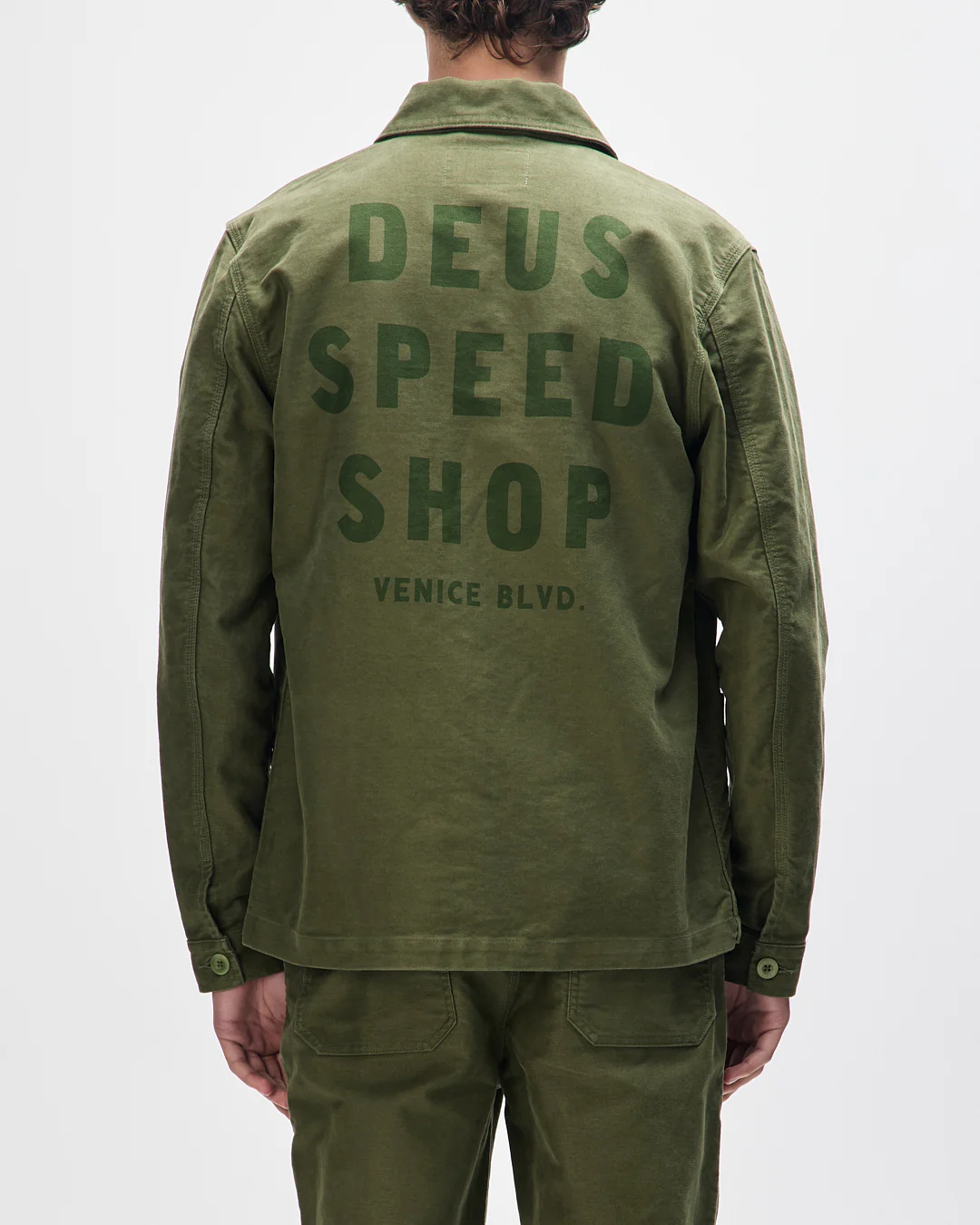 Speedshop Chore Jacket - Cypress Green - Image 2
