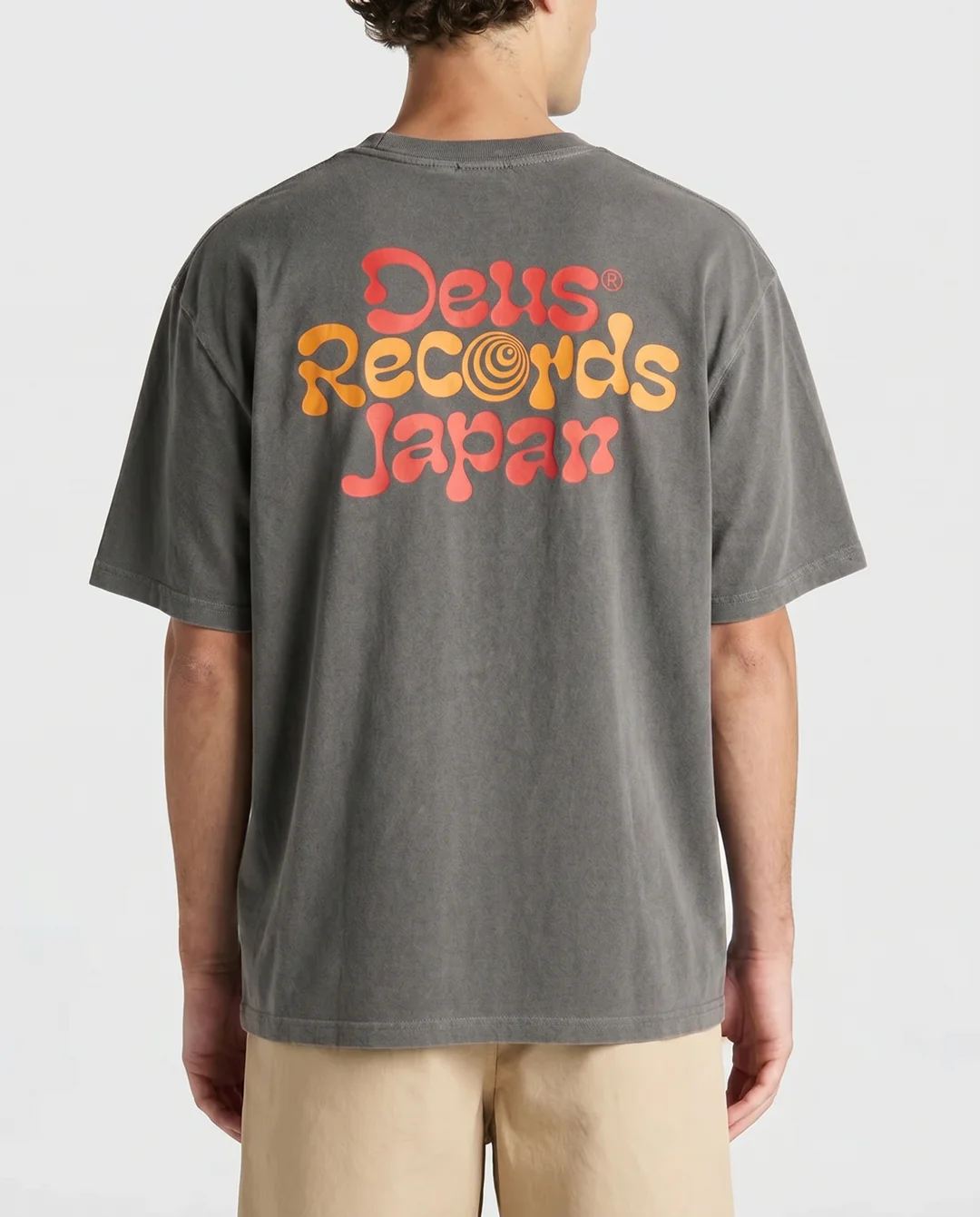 Spiderbite SS Tee - Charcoal (Cherry Print)