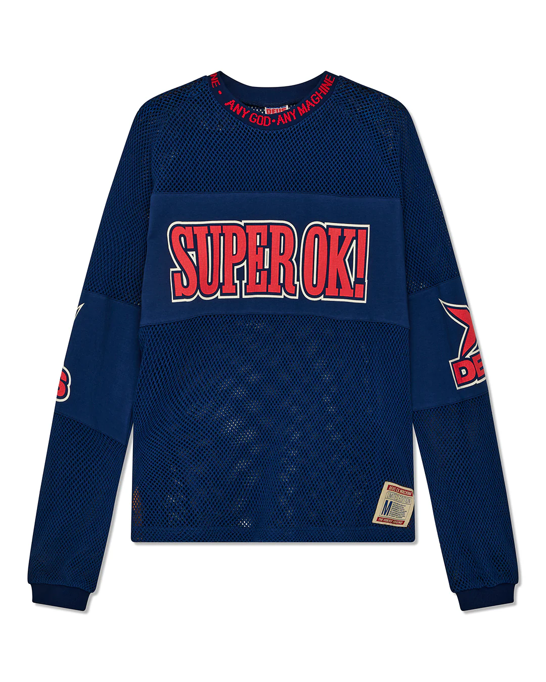 Staff Party Moto Jersey - Navy Peony - Image 5