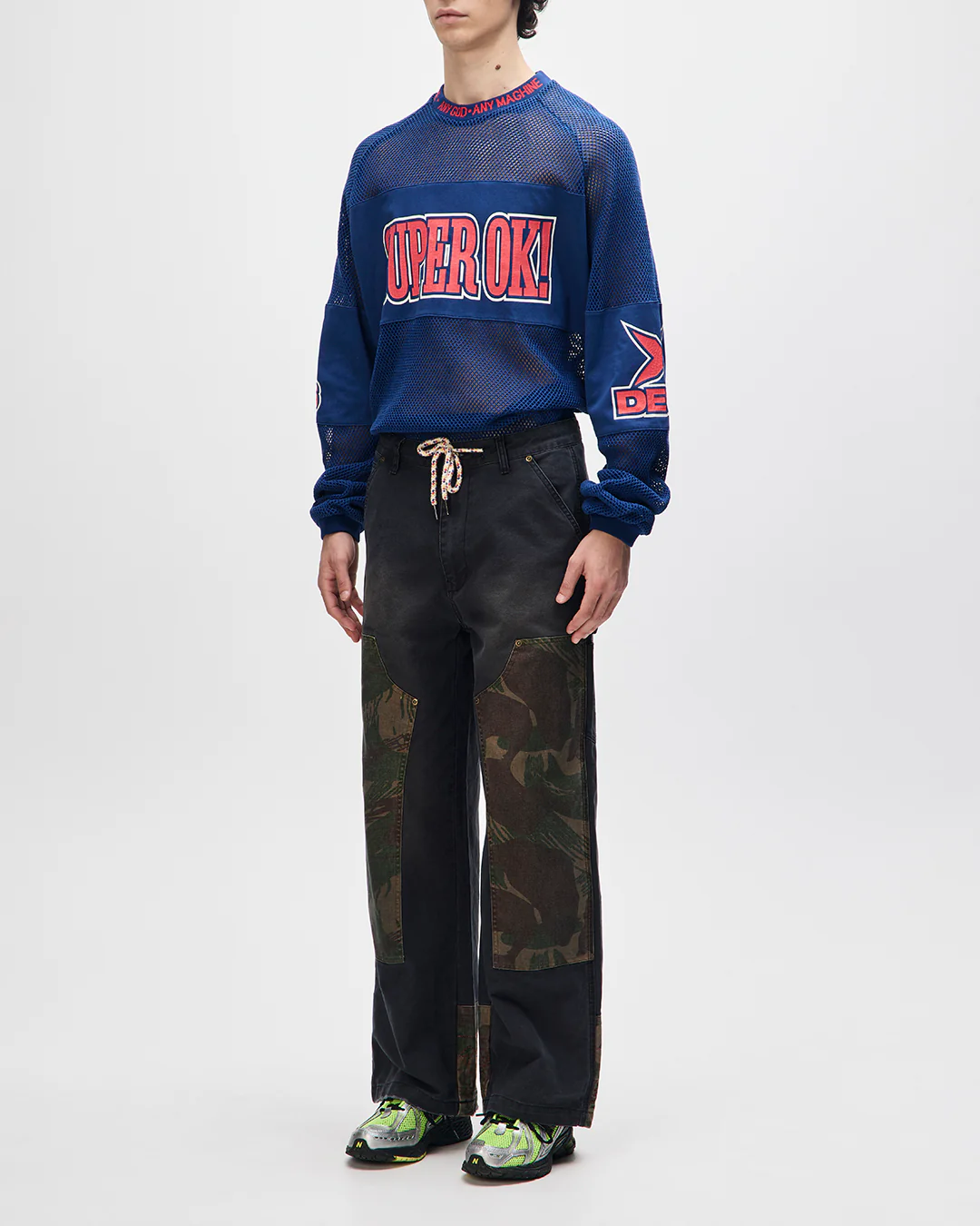 Staff Party Moto Jersey - Navy Peony - Image 7