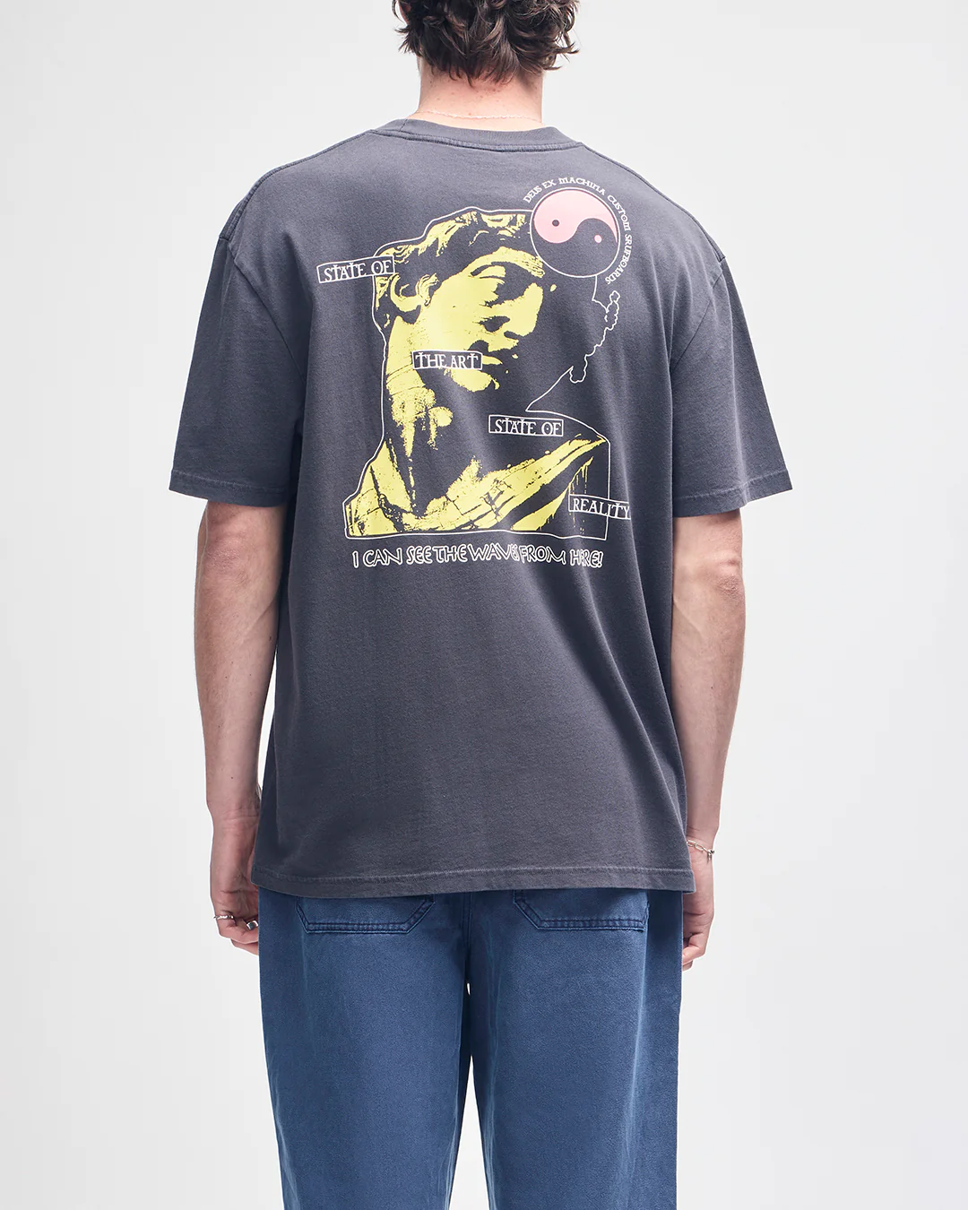 State Of Reality Tee - Black - Image 2