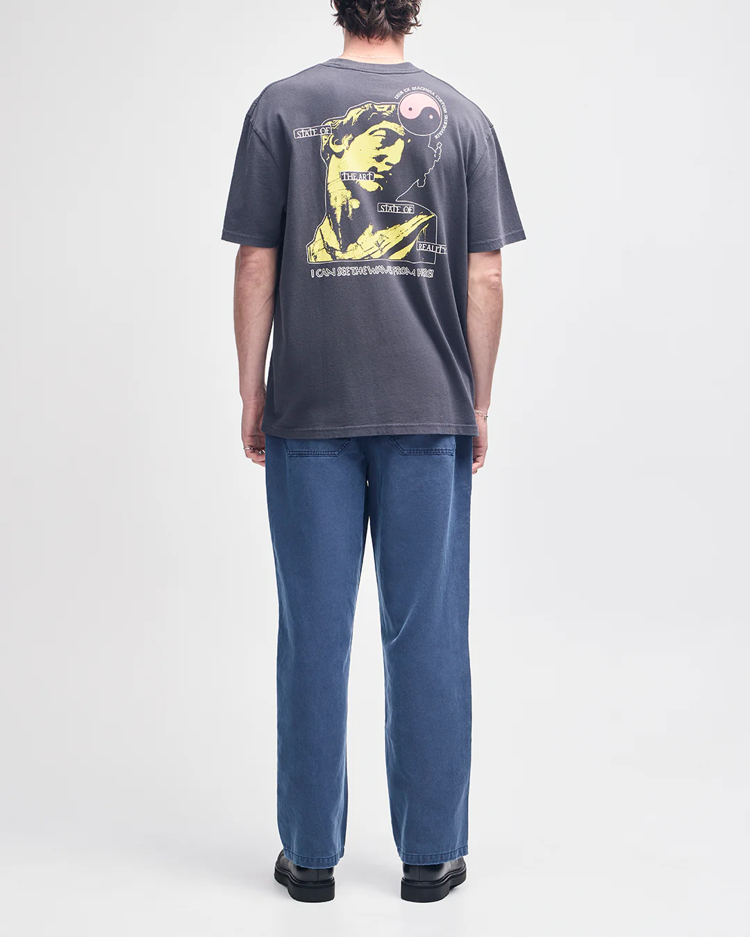 State Of Reality Tee - Black - Image 6