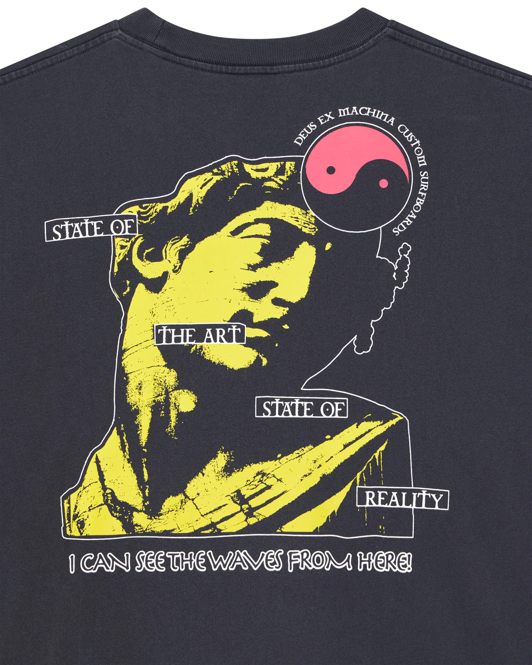State Of Reality Tee - Black - Image 8