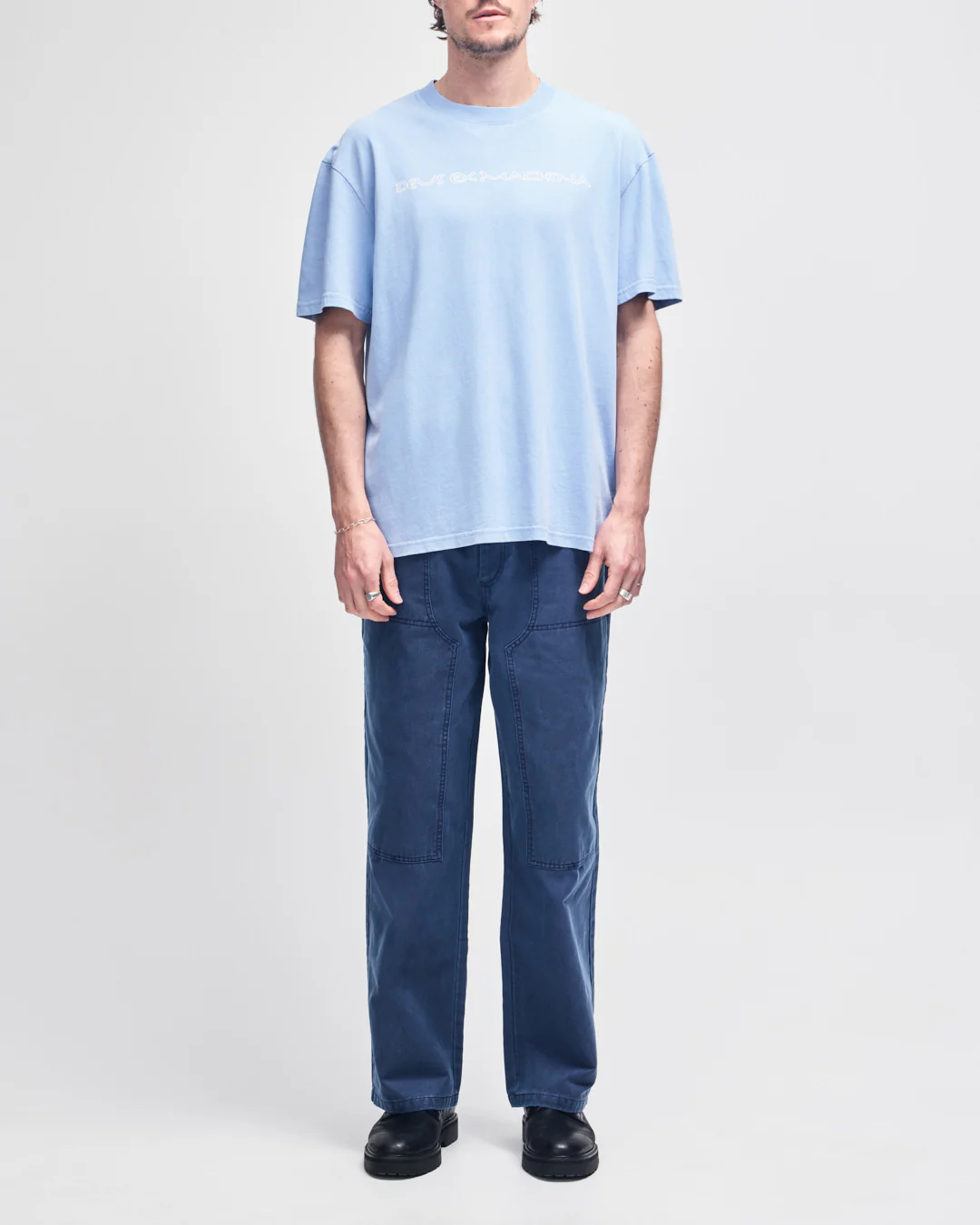 State Of Reality Tee - Powder Blue - Image 5