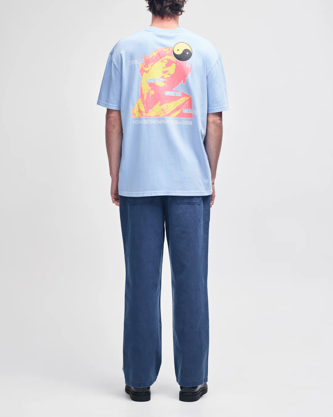 State Of Reality Tee - Powder Blue - Image 6