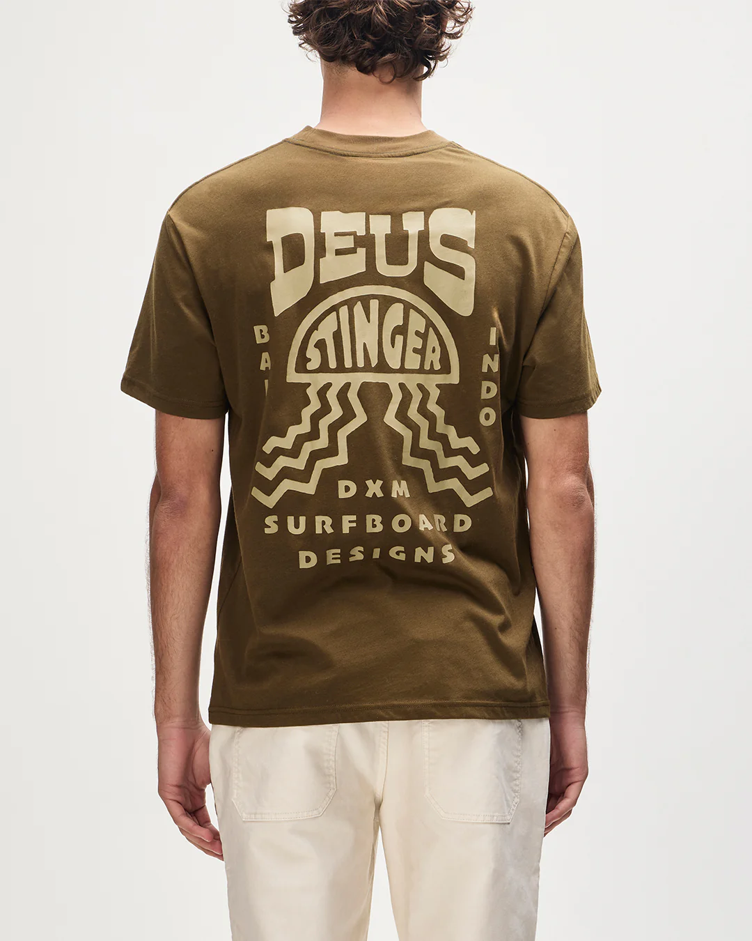 Stinger Tee - Dark Olive - Image 2