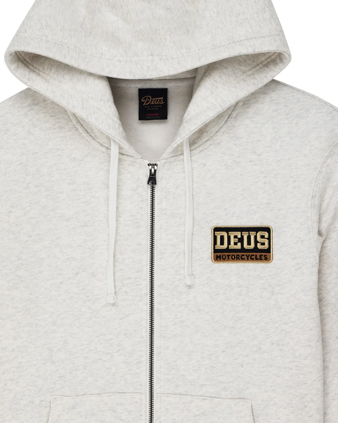 Stockton Zip Hoodie - Lt Grey Marle - Image 6