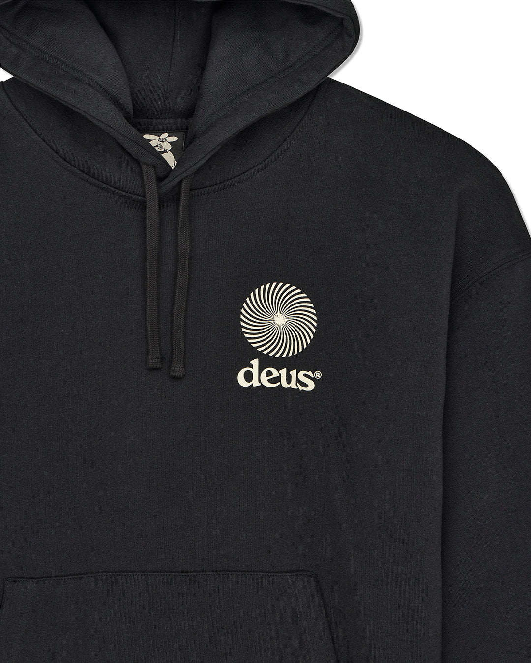 Strata Hoodie - Black - Image 3