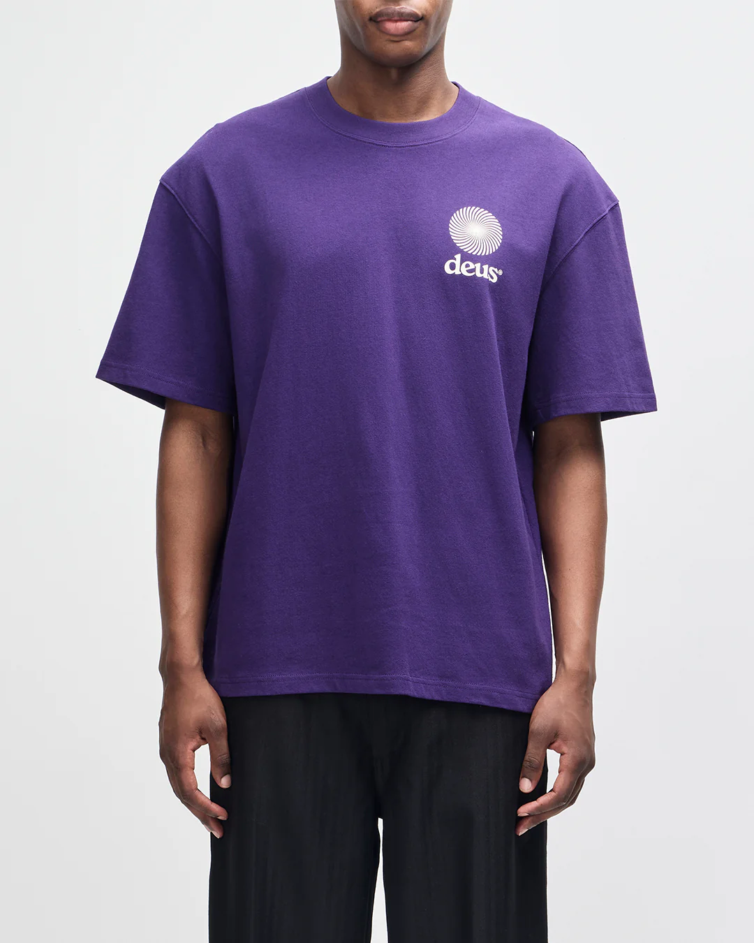 Strata Tee - Violet Indigo