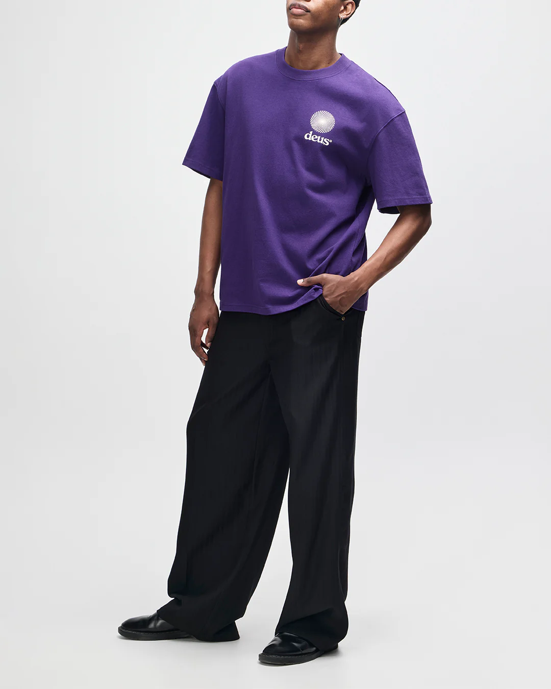 Strata Tee - Violet Indigo - Image 7