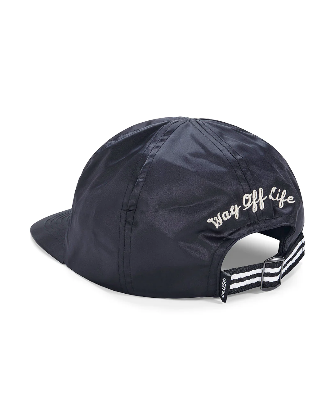 Suka Satin Ball Cap - Black - Image 2