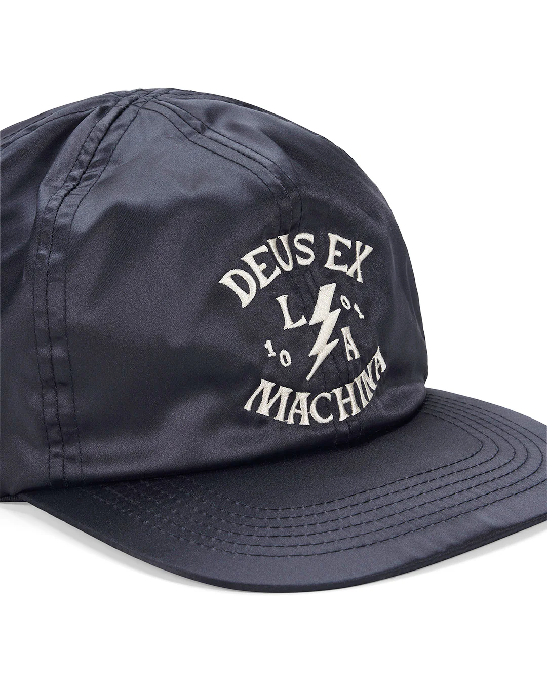 Suka Satin Ball Cap - Black - Image 3