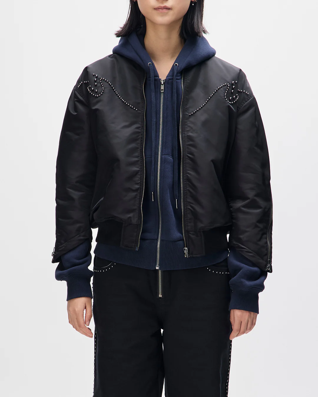 Sunset Bomber - Black - Image 3