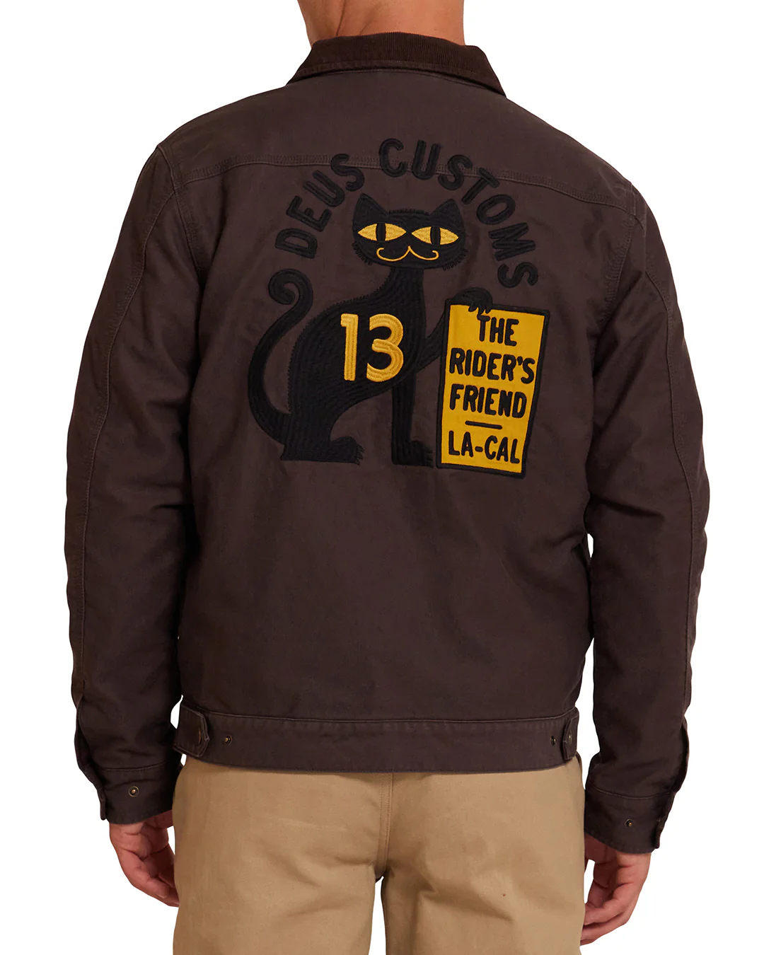 Super Stitious Jacket - Choc Brown - Image 2