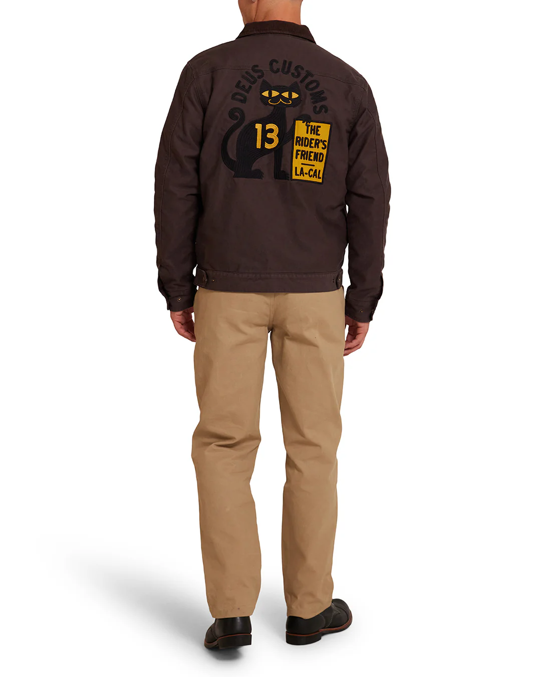 Super Stitious Jacket - Choc Brown - Image 4