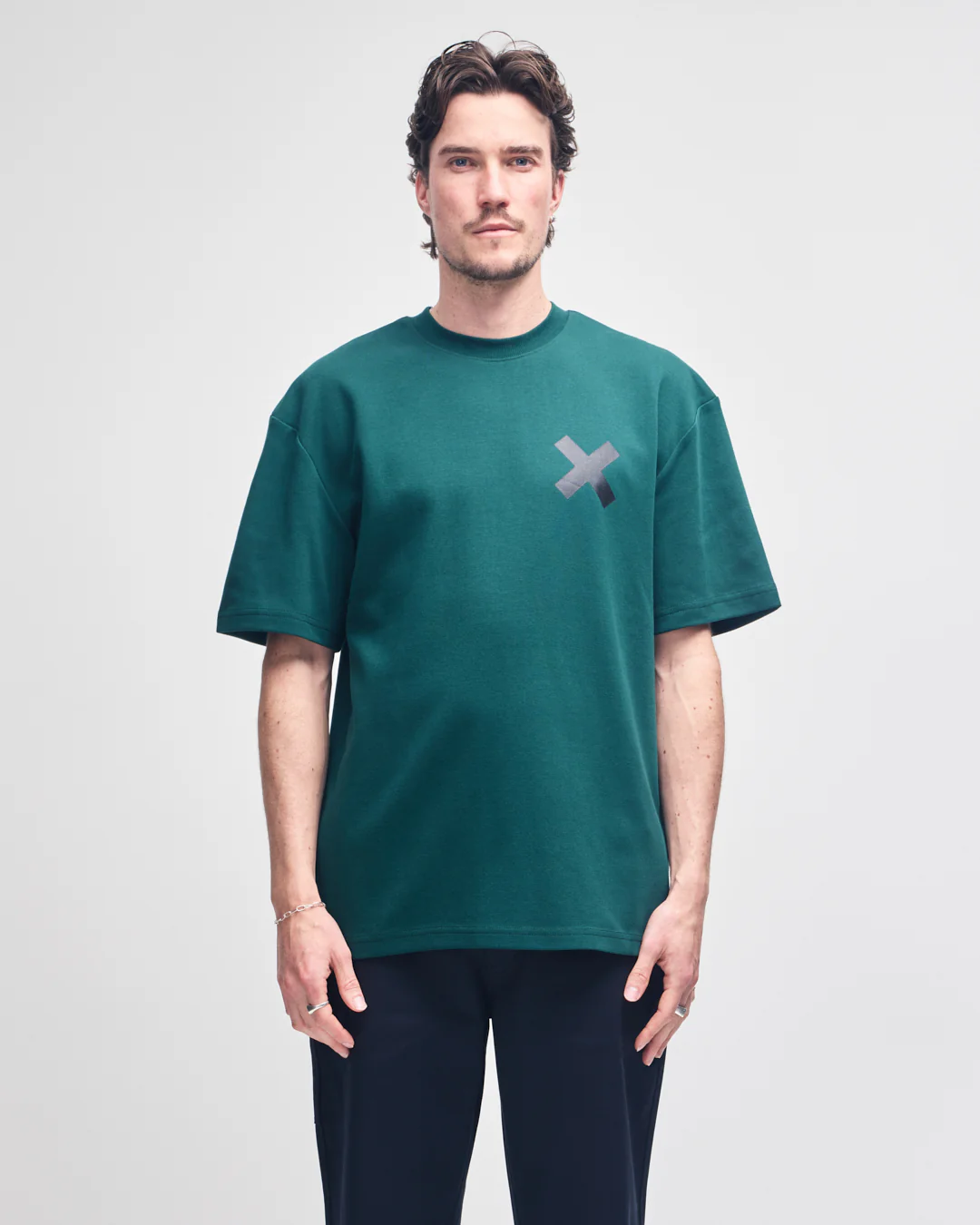 Surbiton Address Tee - Race Green