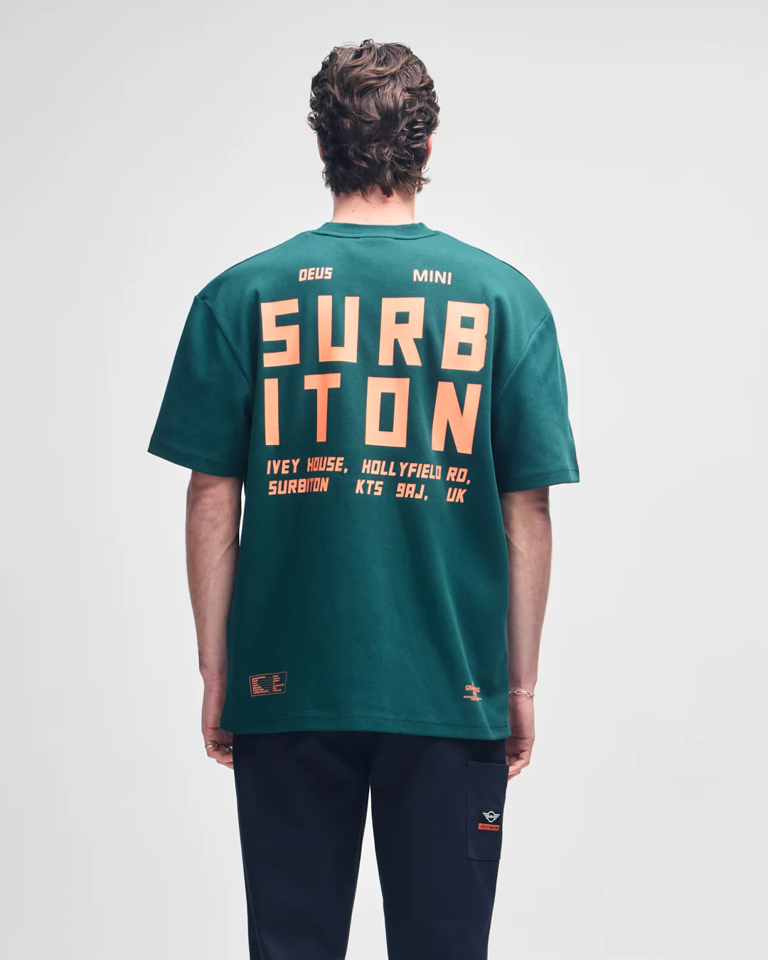 Surbiton Address Tee - Race Green - Image 2