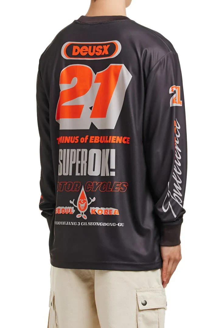 Terminus Modern Mx Jersey - Black - Image 2