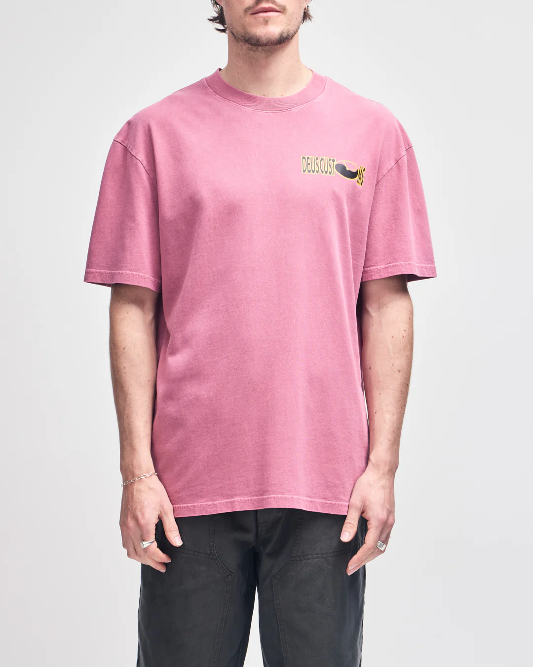 Time Constraint Tee - Dry Rose