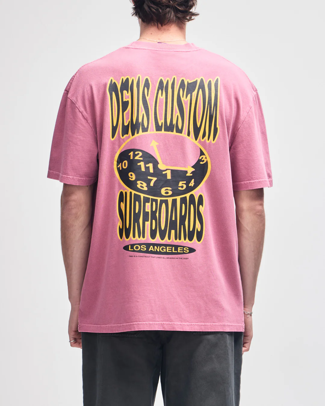 Time Constraint Tee - Dry Rose - Image 2