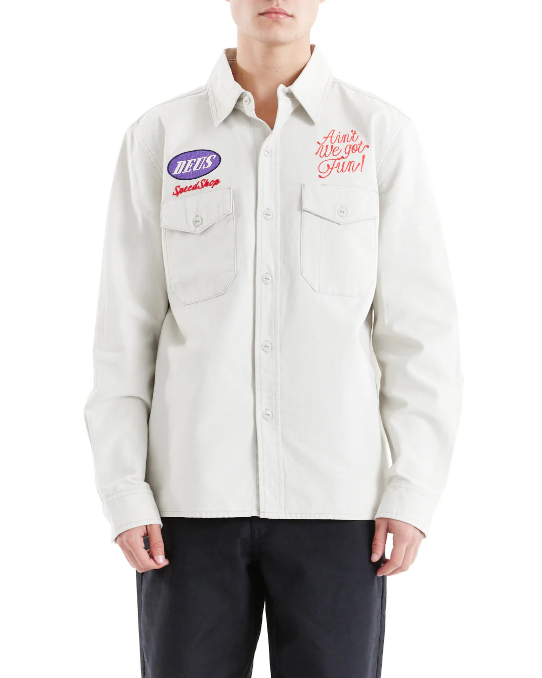 Tin Lizzie Shirt - Dirty White