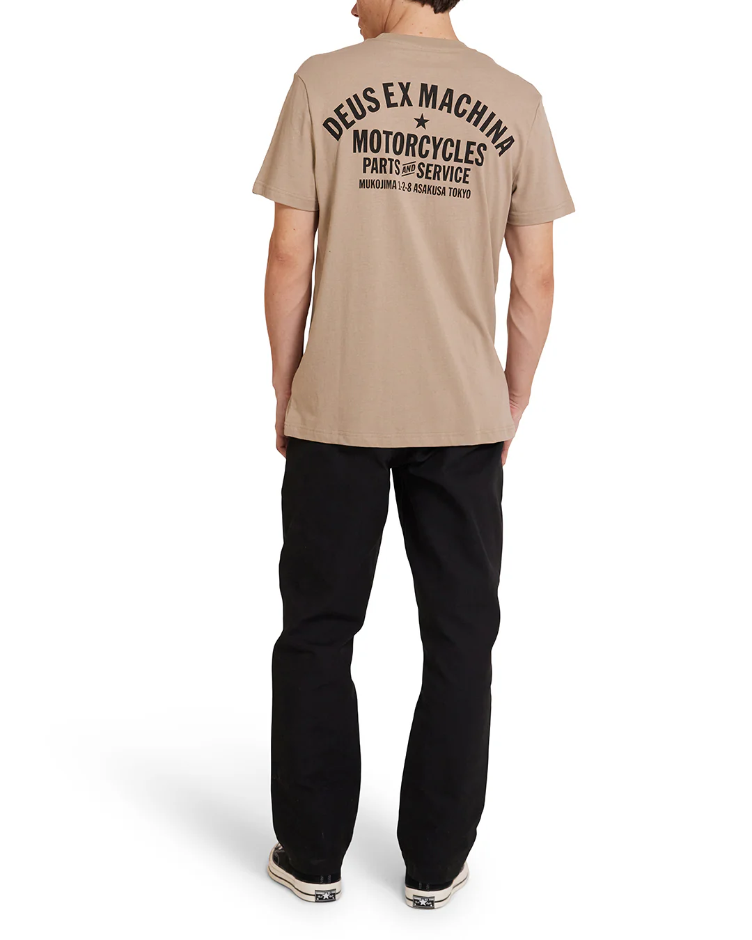 Tokyo Address Tee - Khaki - Image 4